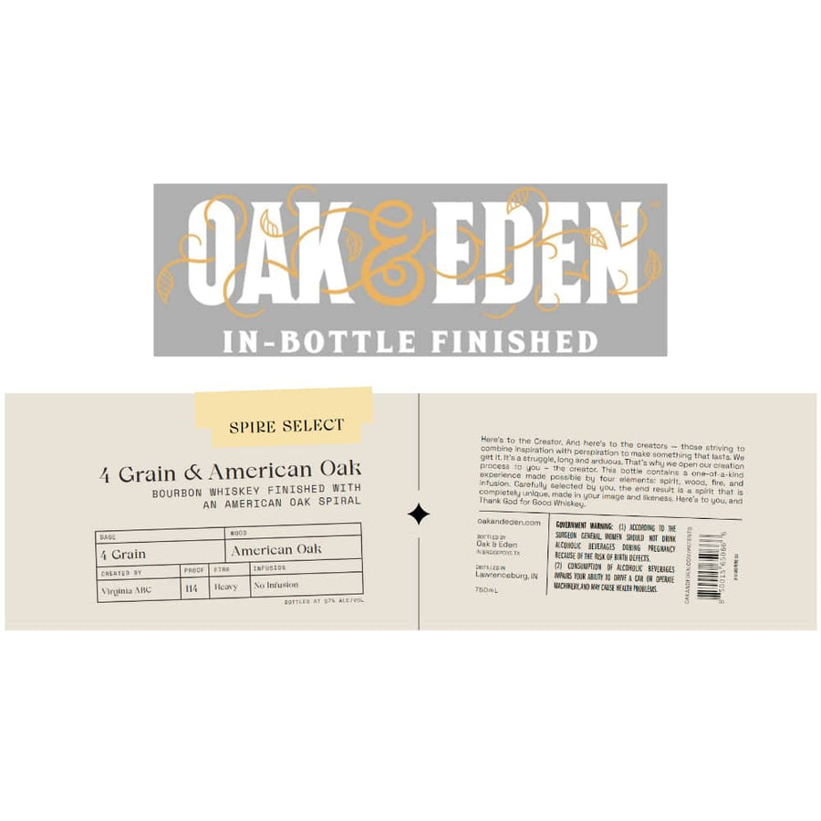 Oak & Eden Spire Select 4 Grain & American Oak