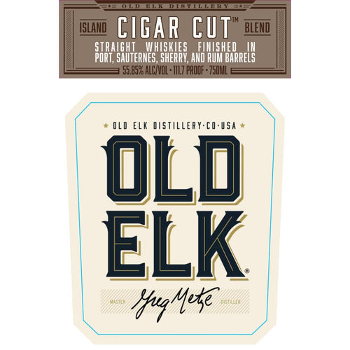 Old Elk Cigar Cut Island Blend Whiskey
