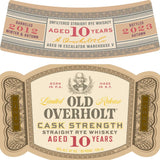 Old Overholt 10 Year Old Cask Strength Straight Rye Whiskey