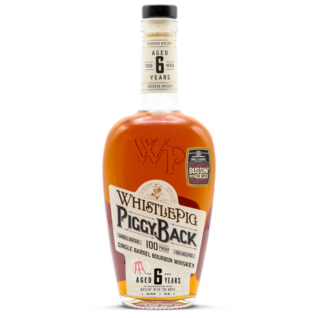 WhistlePig PiggyBack Single Barrel Bourbon: Bussin' with the Boys Whiskey