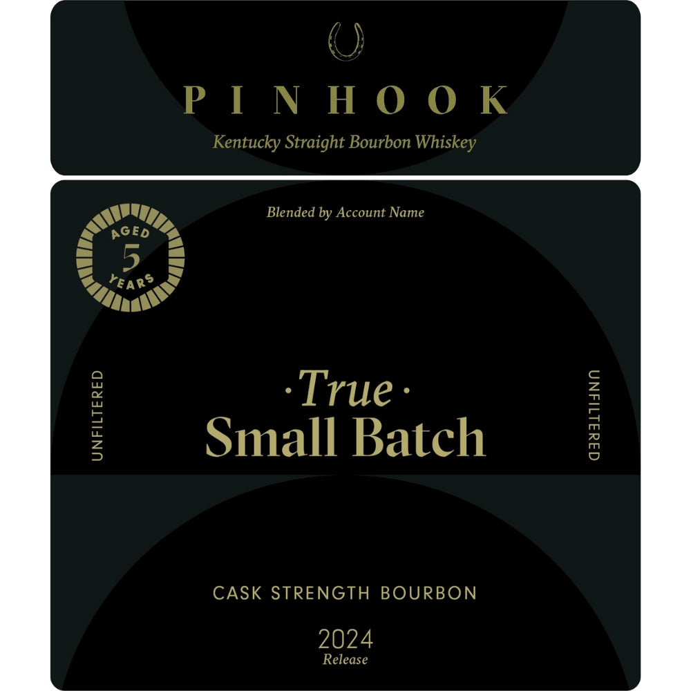 Pinhook True Small Batch Cask Strength Bourbon 2024 Release Whiskey