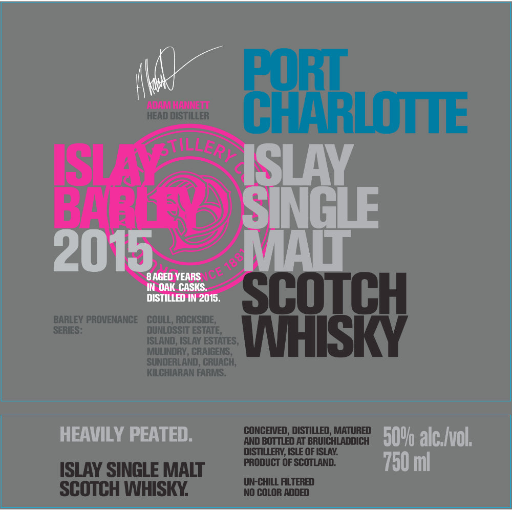 Port Charlotte Islay Barley 2015