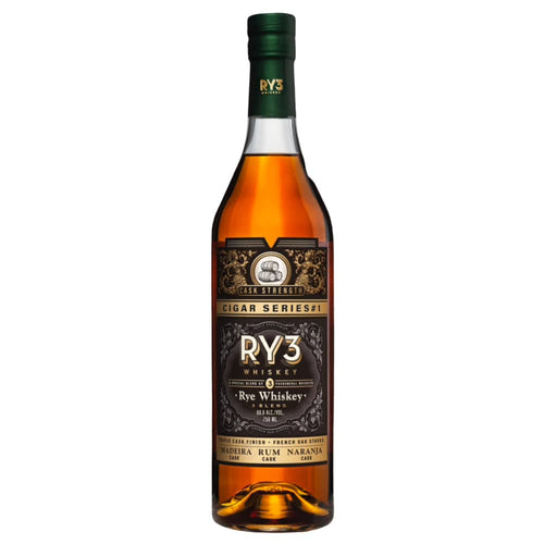 RY3 Whiskey Cigar Series 1 Rye Whiskey