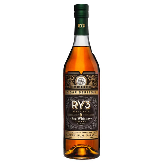 RY3 Whiskey Cigar Series #1 Rye Whiskey
