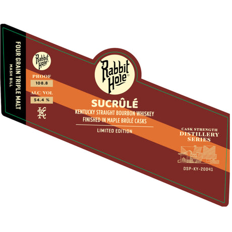 Rabbit Hole Sucrûlé Four Grain Triple Malt Bourbon