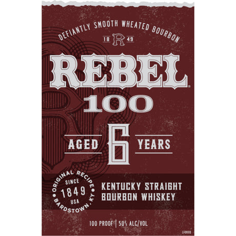 Rebel 100 6 Year Old Bourbon