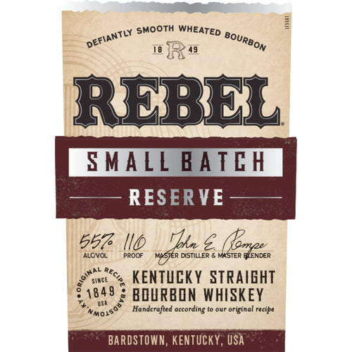 Rebel Small Batch Reserve Straight Bourbon