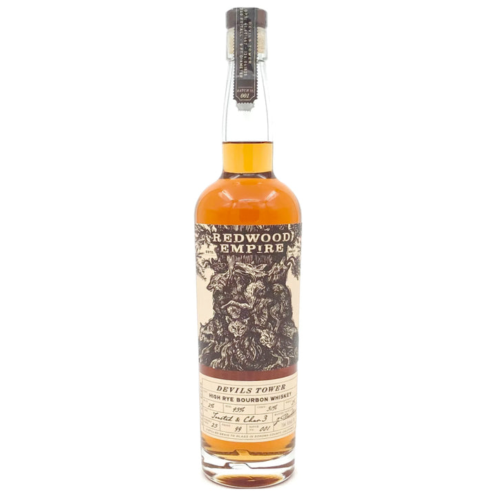 Redwood Empire Devils Tower High Rye Bourbon Whiskey