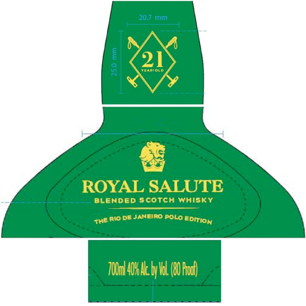 Royal Salute The Rio de Janeiro Polo Edition 21 Year Old Whiskey