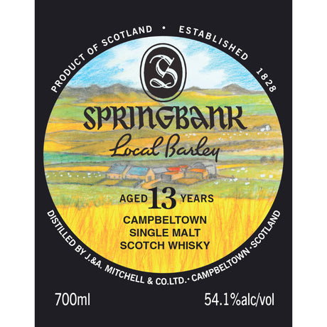 Springbank Local Barley 13 Year Old