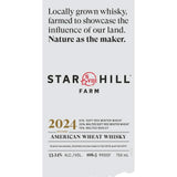 Star Hill Farm 2024 Release American Wheat Whiskey