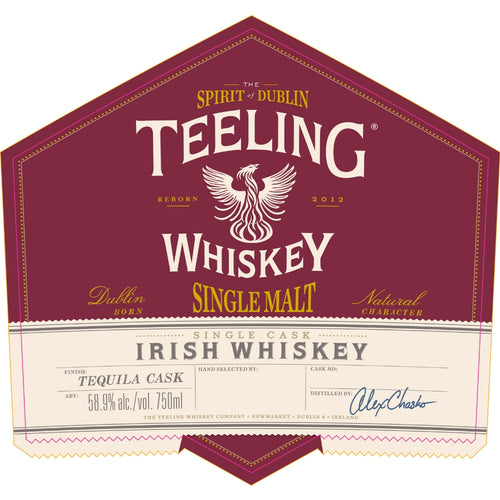 Teeling Tequila Cask Finish Single Malt Irish Whiskey