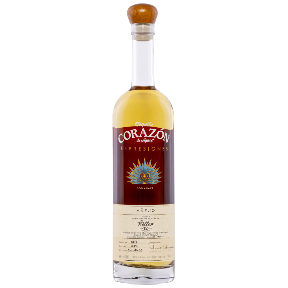 Expresiones del Corazón Weller 12 Añejo Tequila 2023 Release Tequila