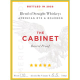 The Cabinet Barrel Proof Blended Whiskey 2023 Edition