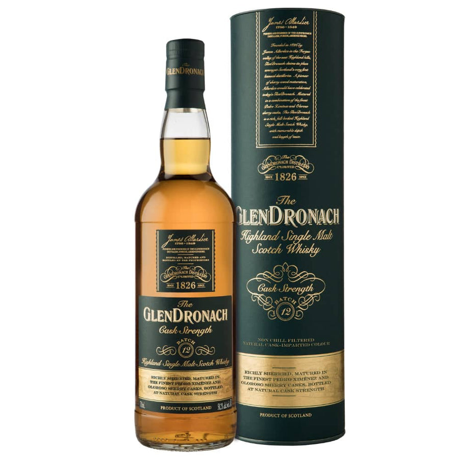 The Glendronach Cask Strength Batch 12 Whiskey