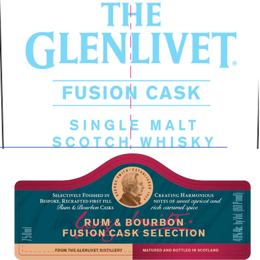The Glenlivet Rum & Bourbon Fusion Cask Selection Whiskey