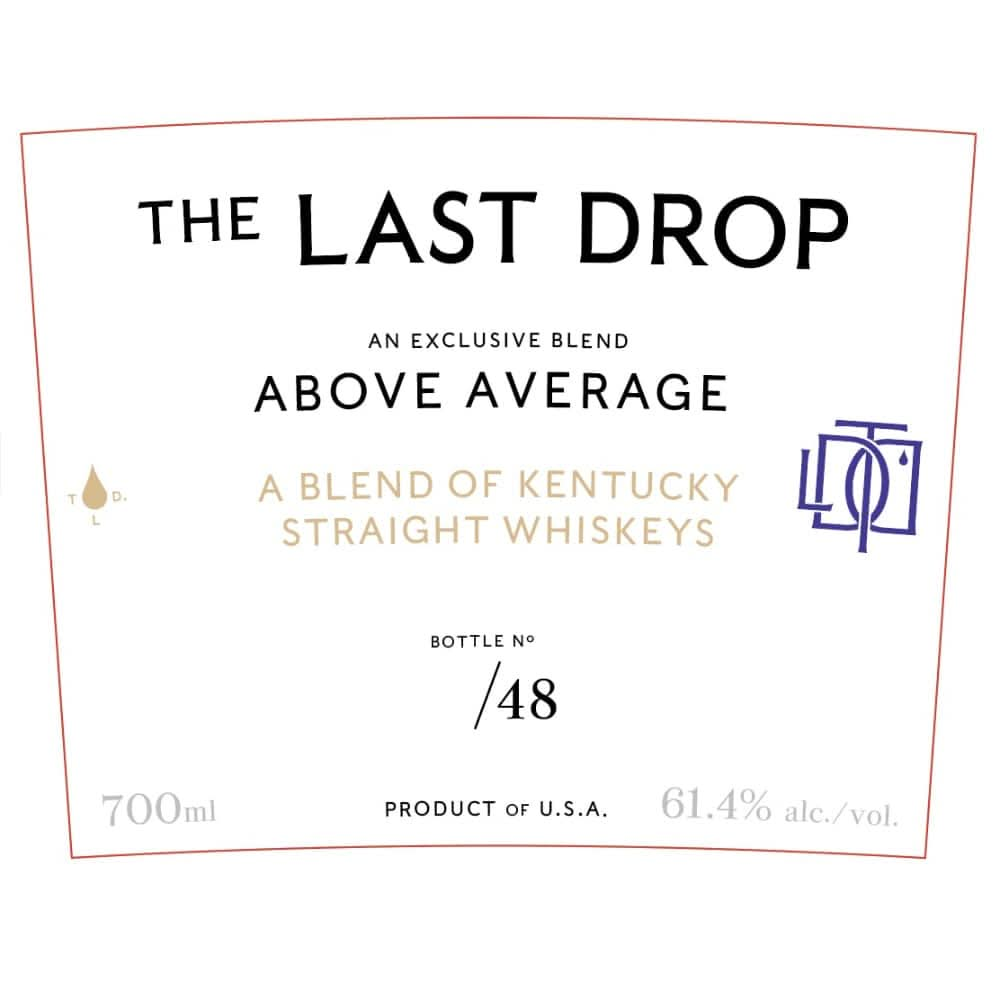 The Last Drop Above Average Blended Whiskey