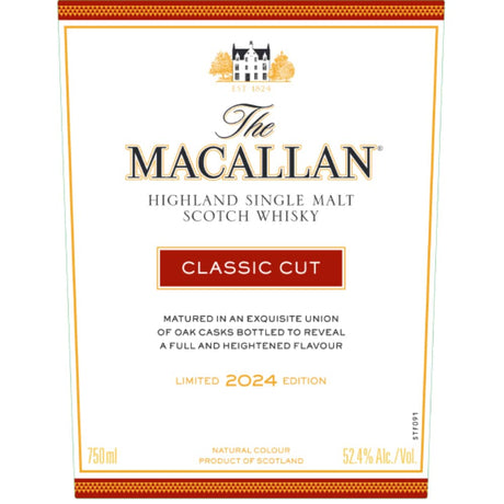 The Macallan Classic Cut 2024 Edition Whiskey