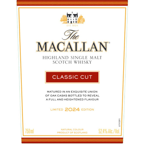 The Macallan Classic Cut 2024 Edition Whiskey