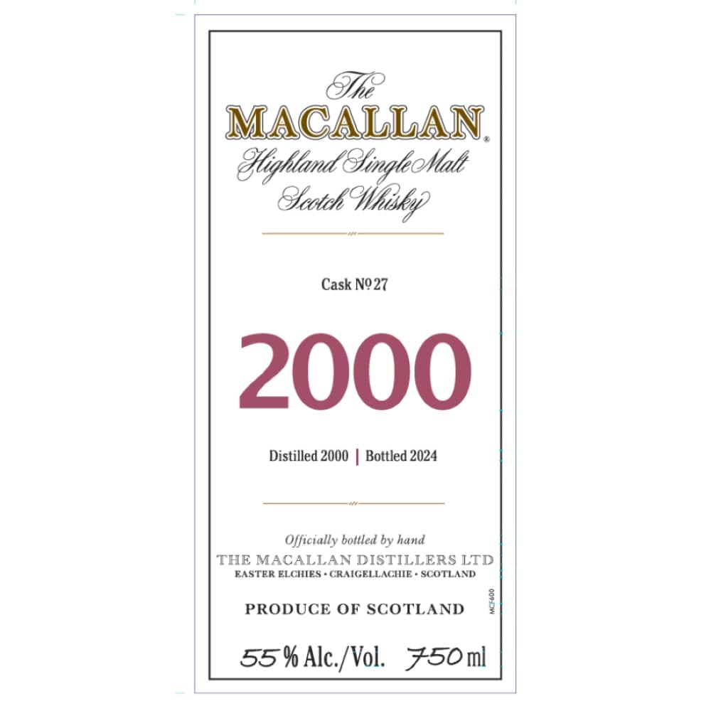 The Macallan Fine & Rare 2000 24 Year Old