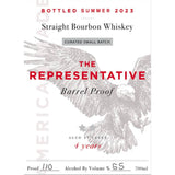 The Representative Barrel Proof 4 Year Old Bourbon Summer 2023 Release