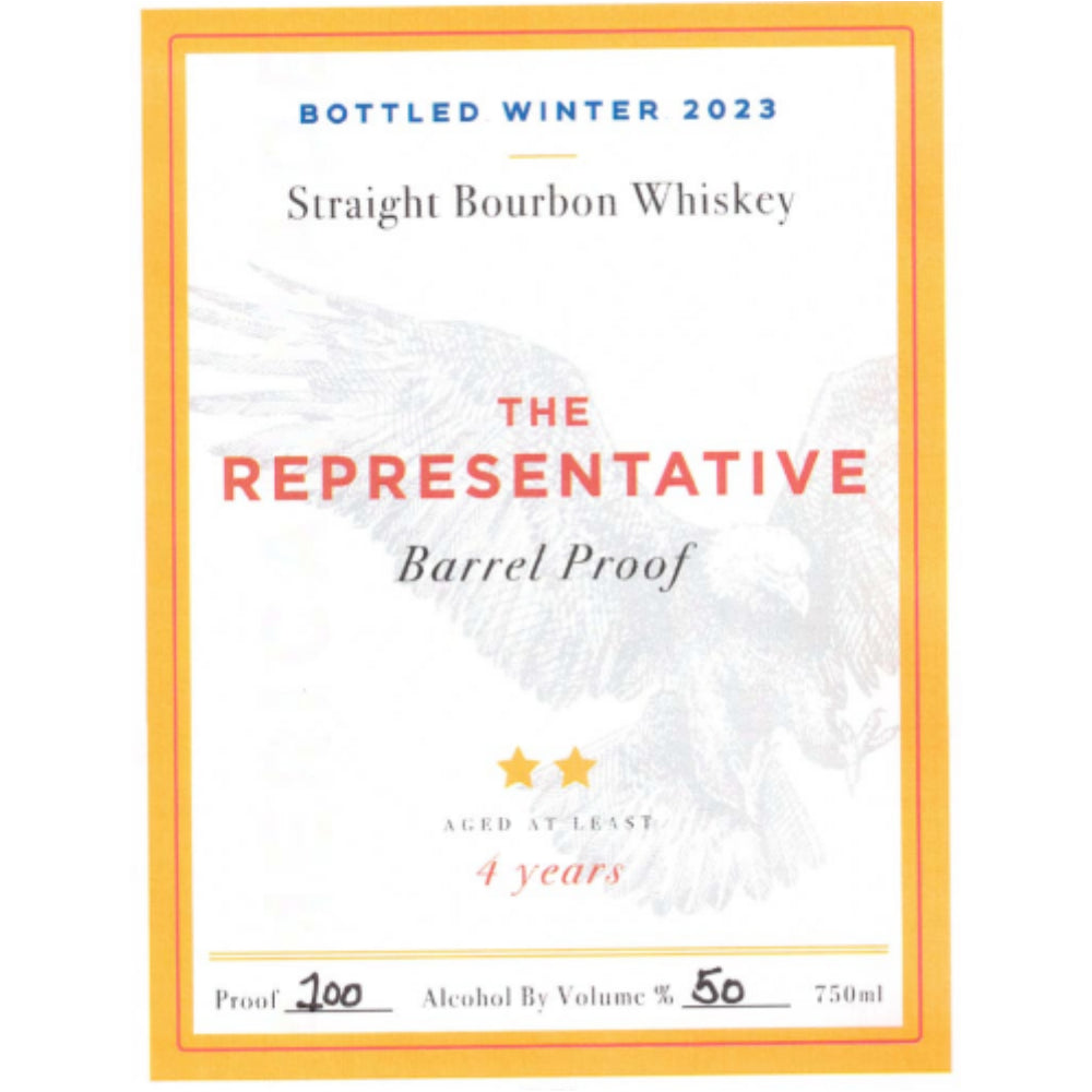 The Representative 4 Year Old Barrel Proof Winter 2023 Release