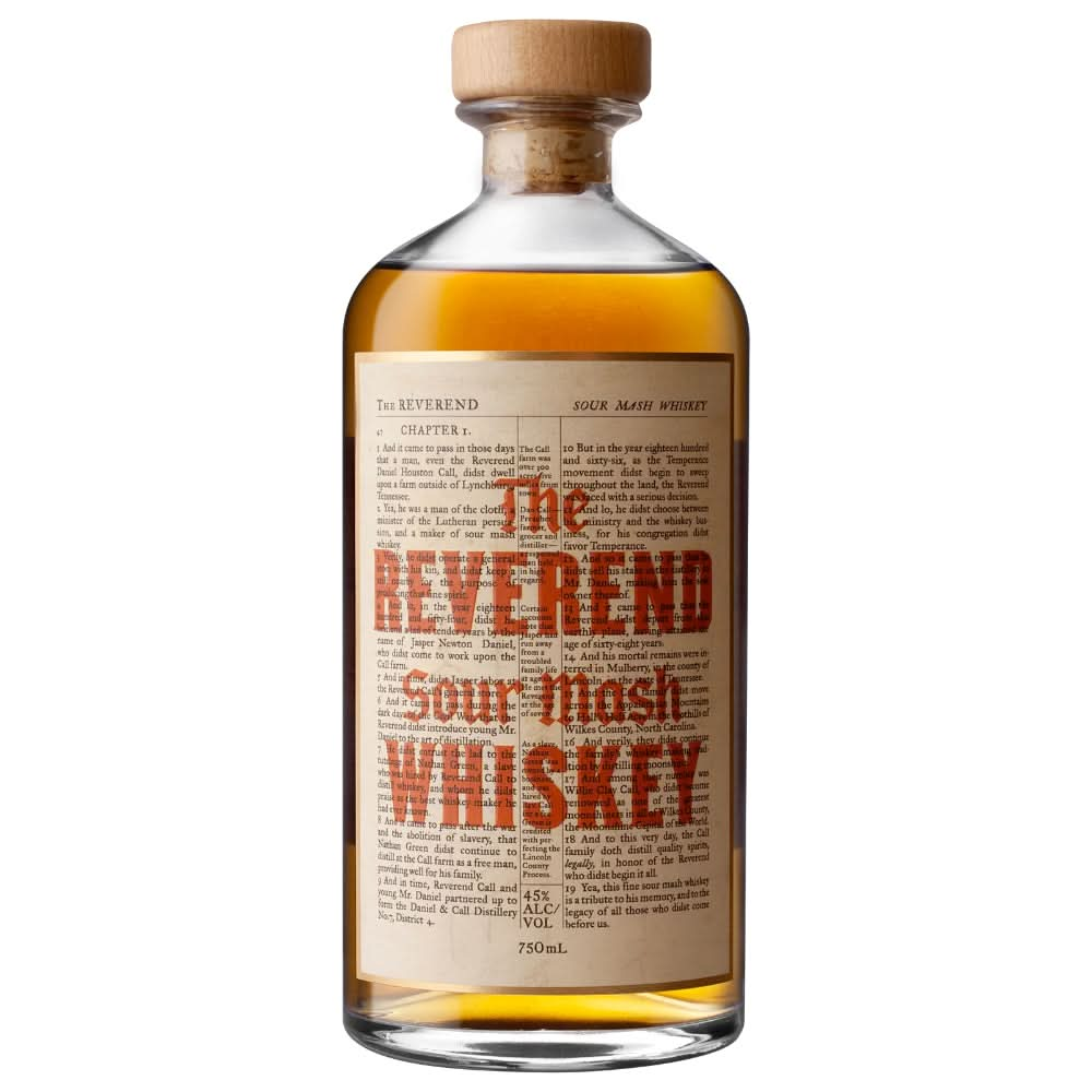 The Reverend Sour Mash Whiskey