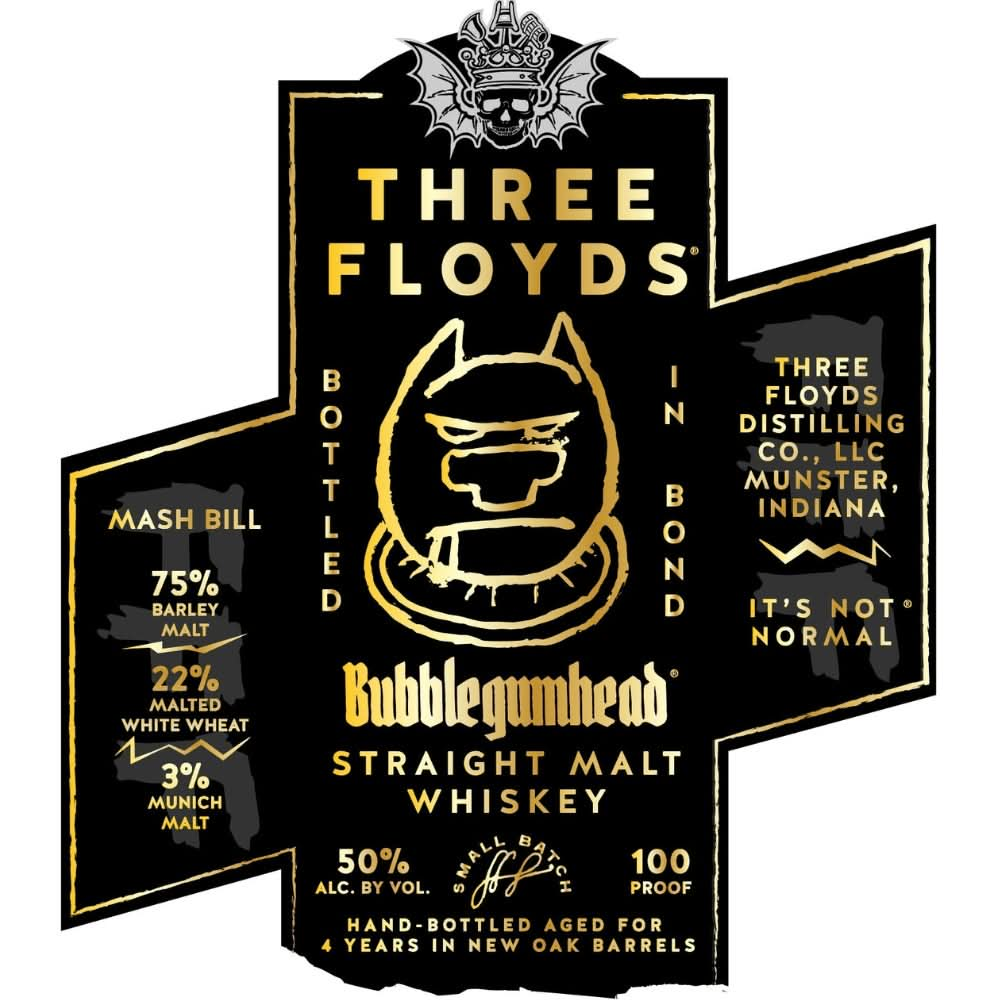 Three Floyds Bottled in Bond Bubblegumhead Straight Malt Whiskey