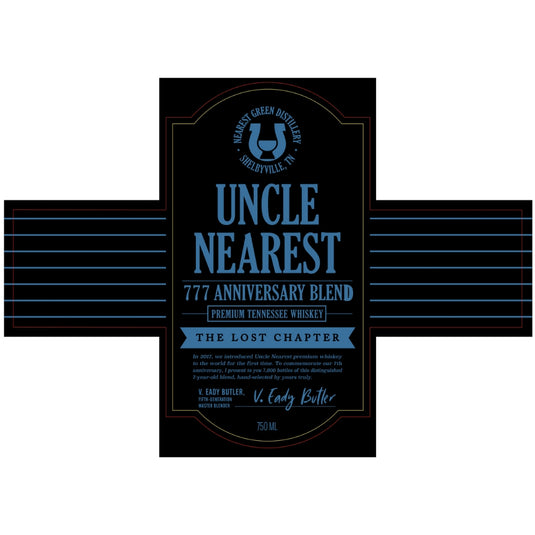 Uncle Nearest 777 Anniversary Blend The Lost Chapter
