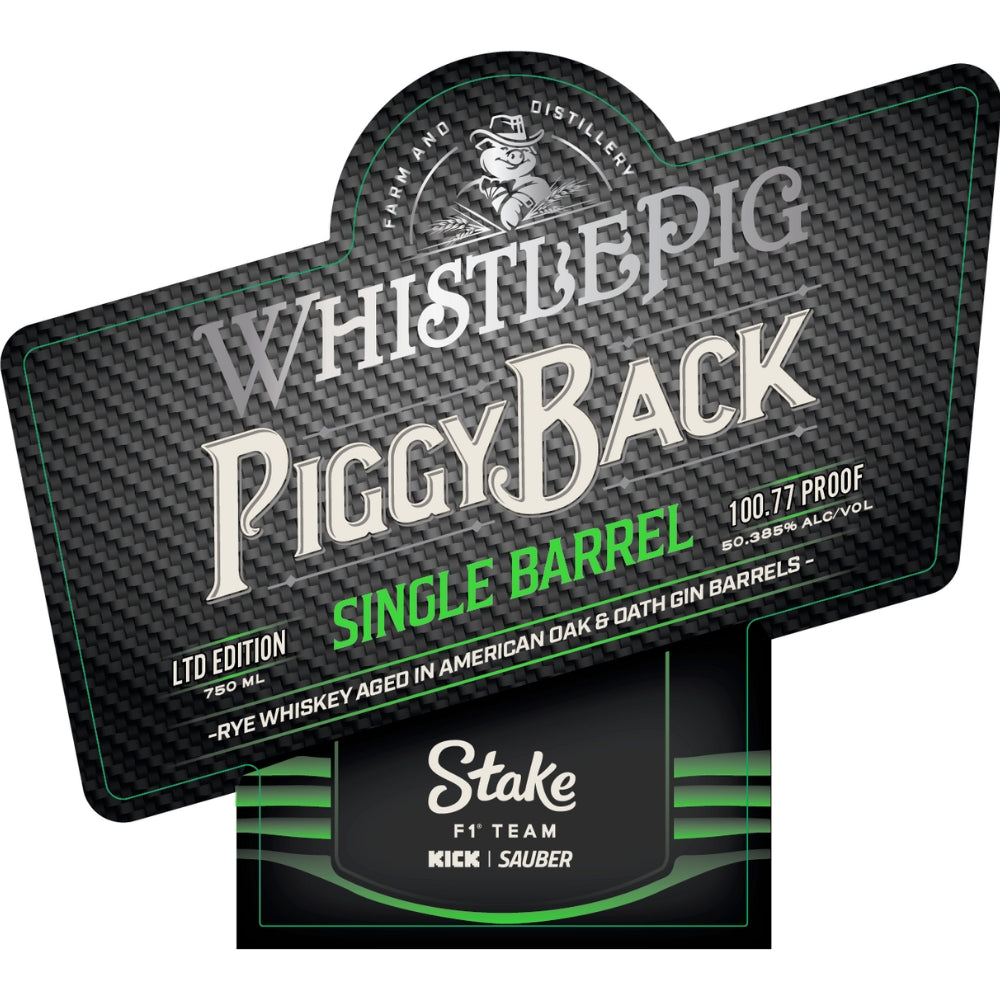 WhistlePig PiggyBack Stake F1 Team Kick Sauber