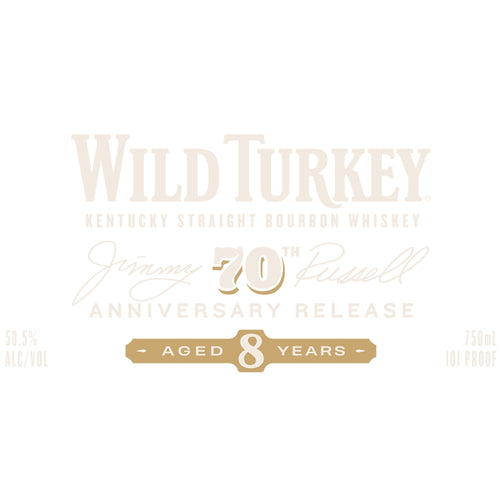 Wild Turkey Jimmy Russell 70th Anniversary Release