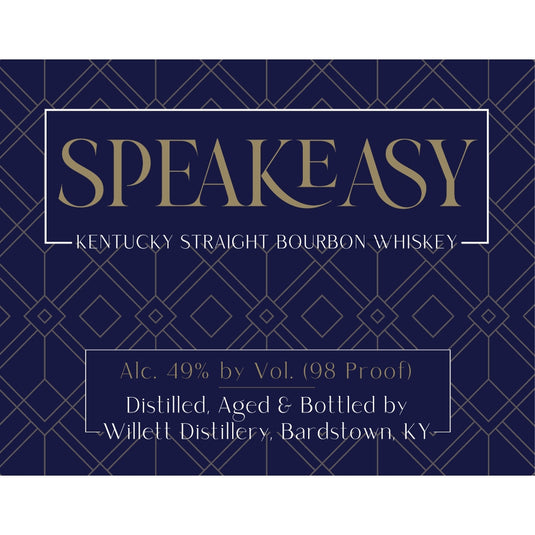 Willett Speakeasy Kentucky Straight Bourbon