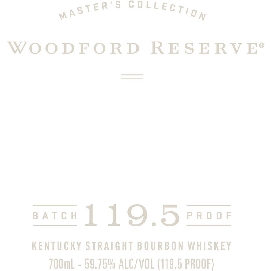 Woodford Reserve Batch Proof Whiskey  119.5