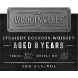 Woodinville Limited Edition 8 Year Old Straight Bourbon Whiskey