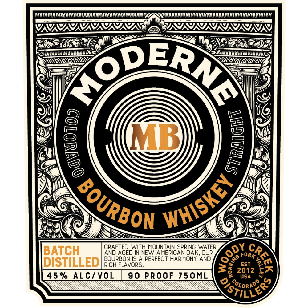 Woody Creek Distillers Moderne Bourbon By William H. Macy