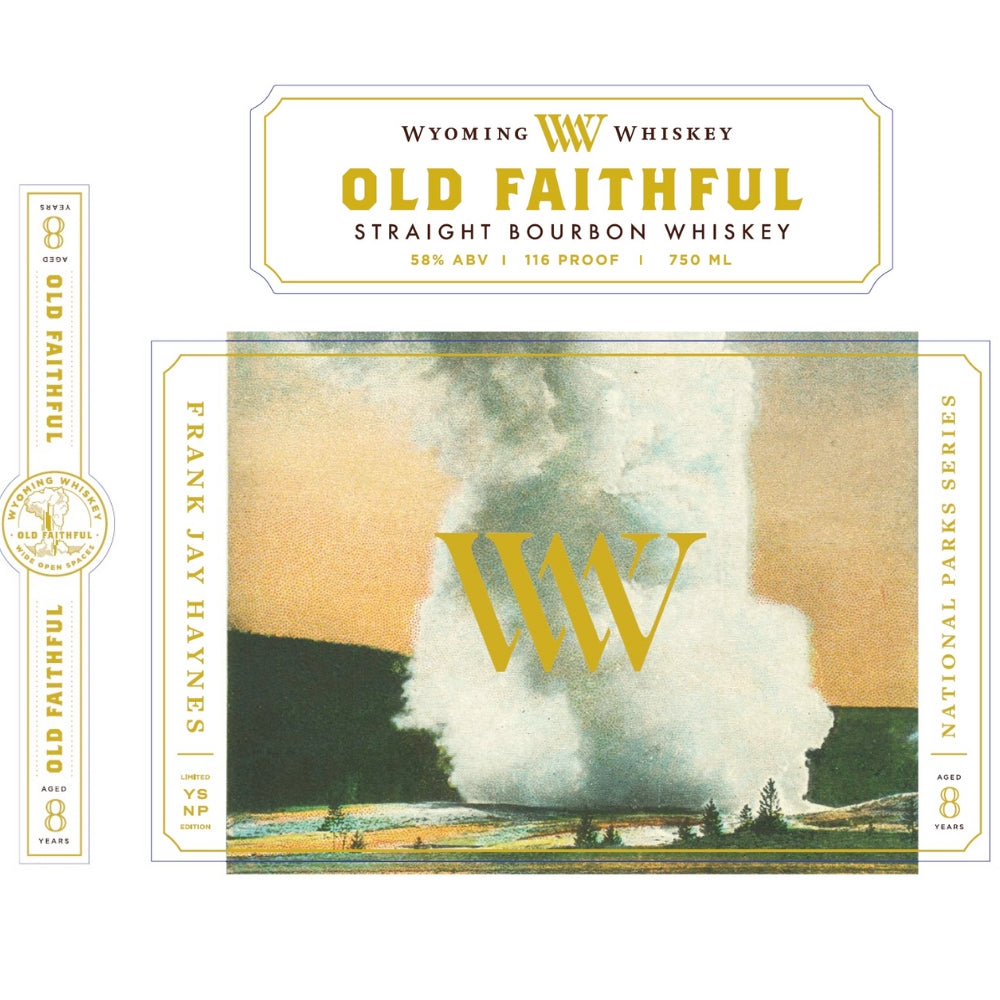 Wyoming Whiskey Old Faithful 8 Year Old Bourbon