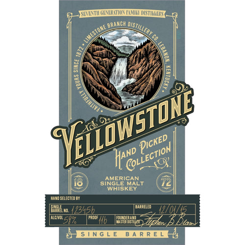Yellowstone Hand Picked Collection American Single Malt
