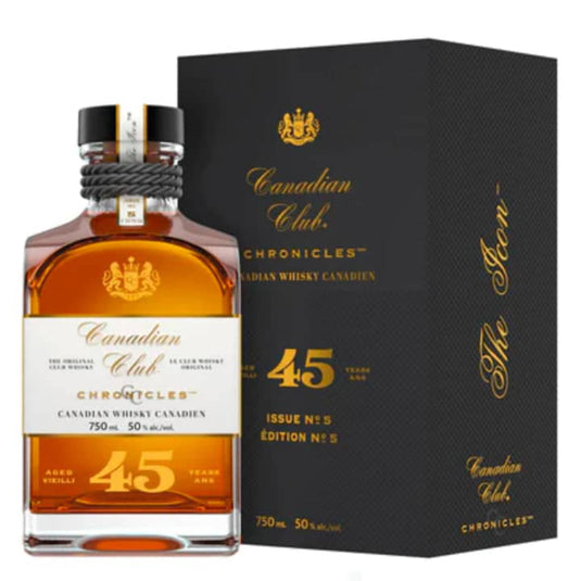 Canadian Club Chronicles 45 Year Old The Icon Whiskey