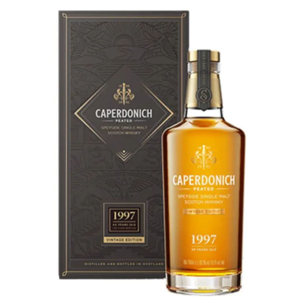 Caperdonich 1997 Vintage 26 Year Peated Single Malt Scotch Whisky 