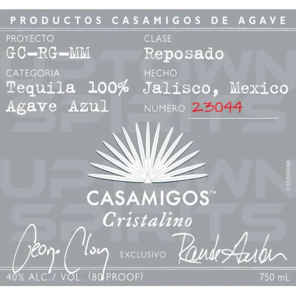 Casamigos Cristalino Reposado Tequila 