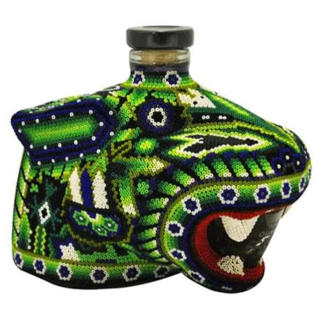 Chaquira Beaded Jaguar Reposado Tequila