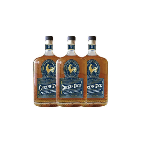 Chicken Cock Kentucky Straight Bourbon Whiskey 3-Pack