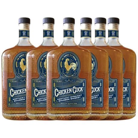 Chicken Cock Kentucky Straight Bourbon Whiskey 6-Pack