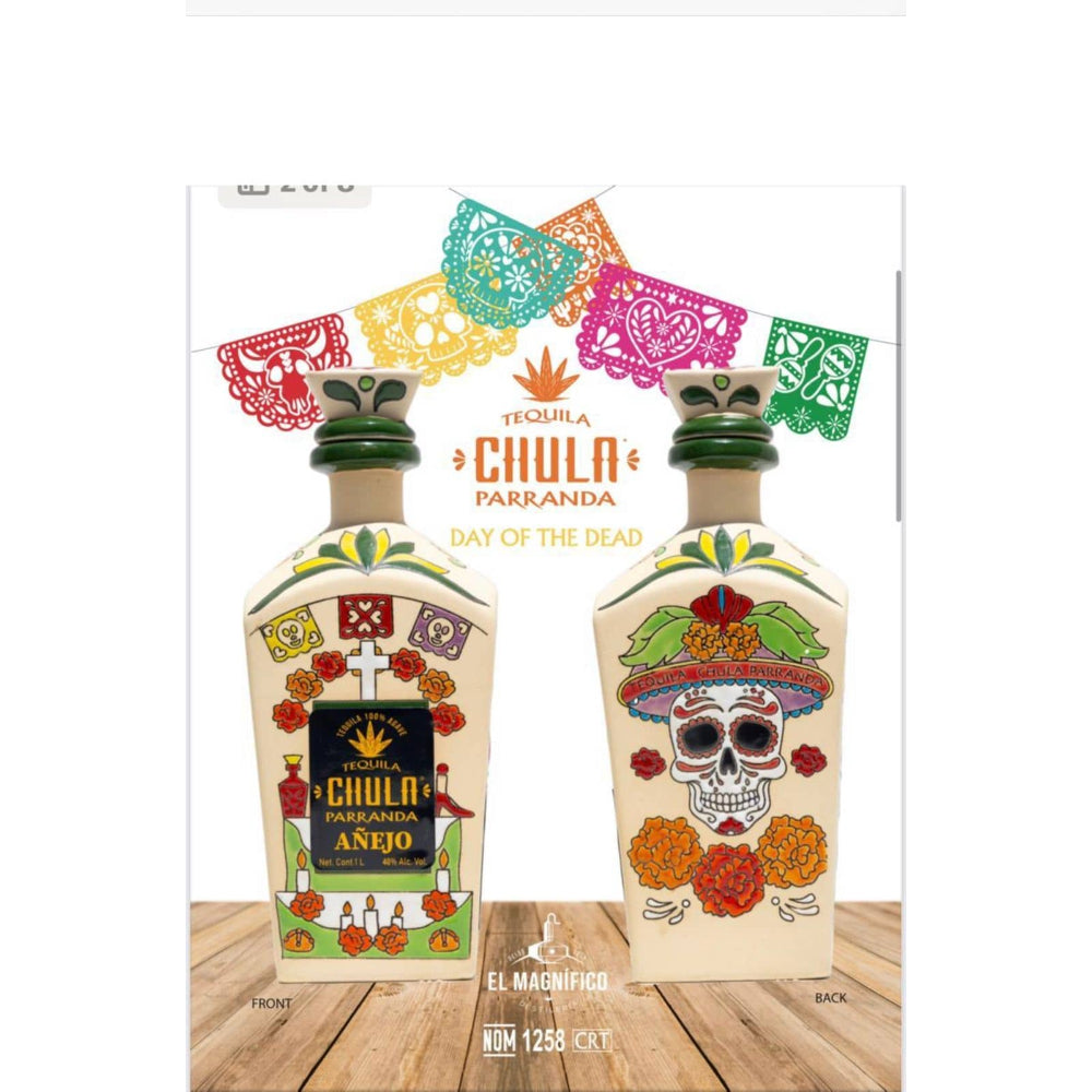 Chula Parranda Anejo Teuquila Dia de los Muertos Edition