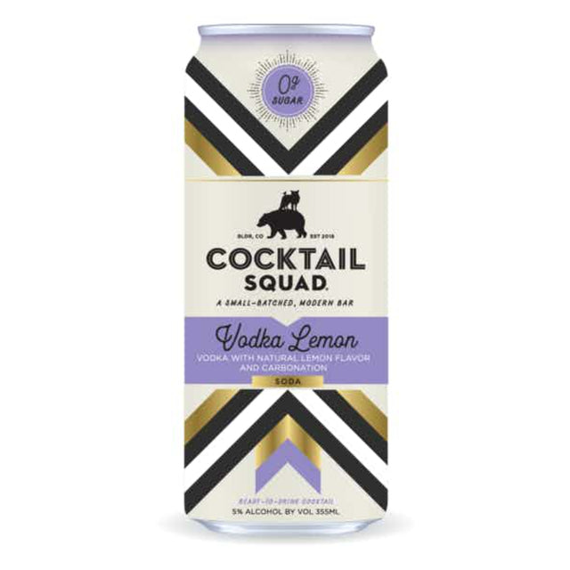 Cocktail Squad Vodka Lemon Soda