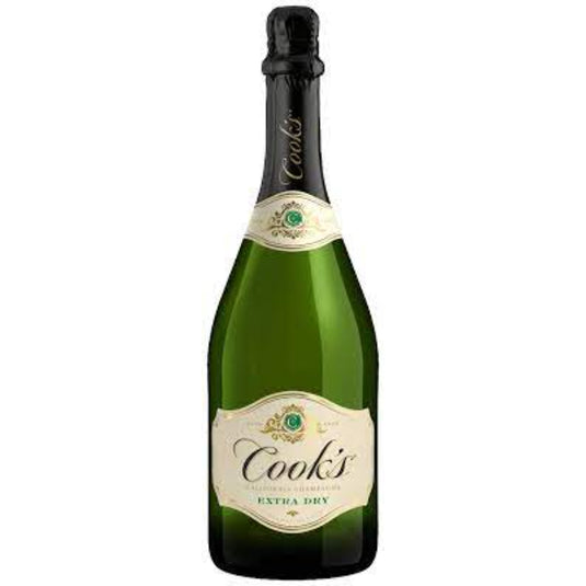 Cook's California Champagne Extra Dry Wine