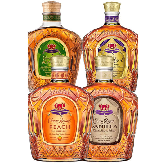 Crown Royal 4 Pack Combo Whiskey