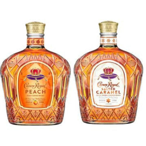 Crown Royal Peach & Salted Caramel Bundle Whiskey