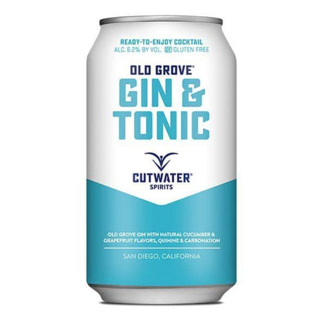 Cutwater Gin & Tonic  Single 12Oz Can