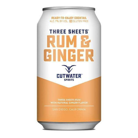 Cutwater Rum & Ginger ( Single 12Oz)